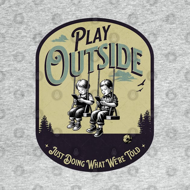 Play Outside, Just doing what we're told by Blended Designs